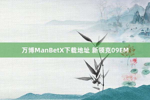 万博ManBetX下载地址 新领克09EM